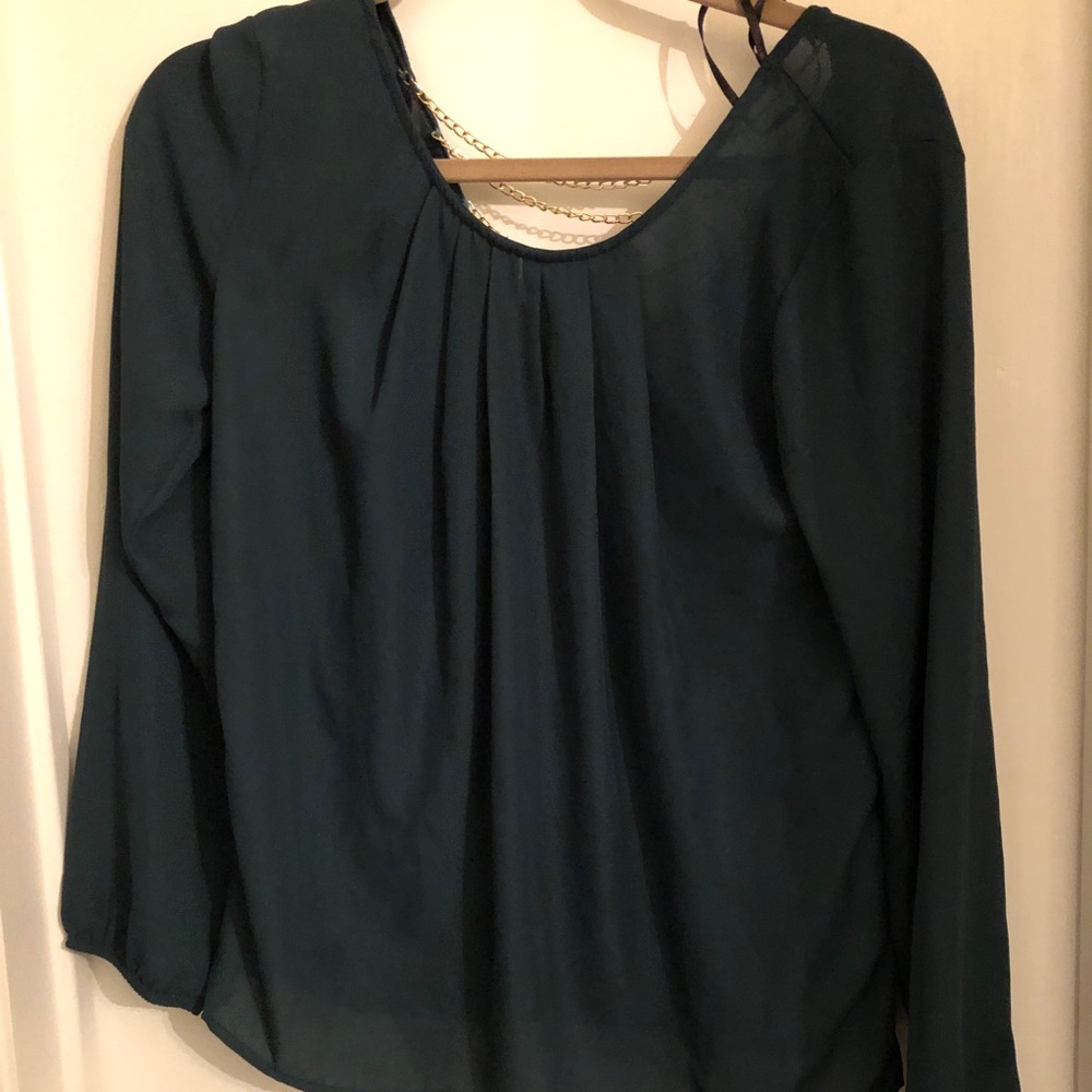 🔴3/20 Olive green blouse